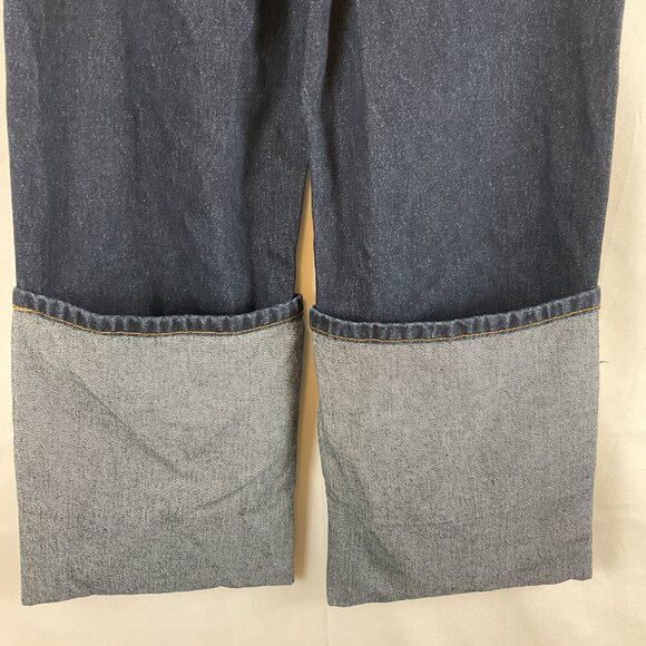 BlankNYC High Cuffed Jeans 24 Blue Dark Wash New NWT - Picture 10 of 12